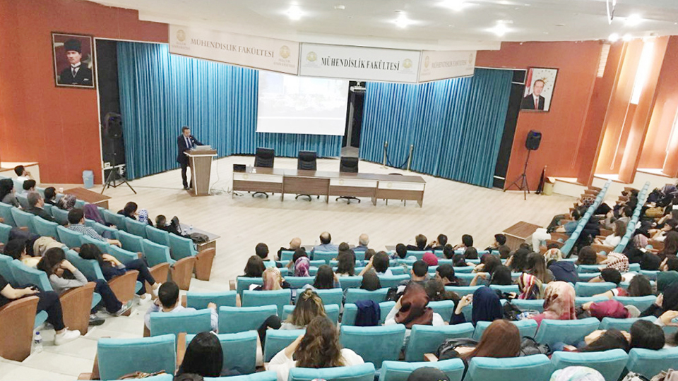 Yönetim Kurulu Başkan Yardımcımız Sn. İsmail Çakal, Konya Selçuk Üniversitesi’nde